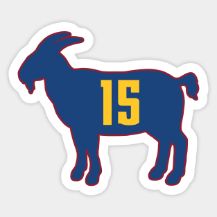 Nikola Jokic Denver Goat Qiangy Sticker